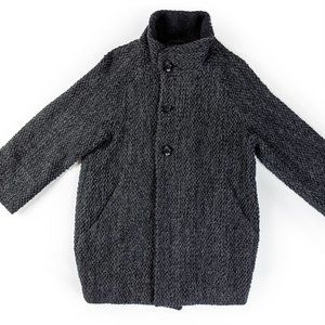 Pure Indigo Blue Blue Japan Wool Coat - image 1